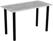Stół stolik 120x60 beton nogi czarne