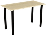Stół stolik 120x60 klon nogi czarne