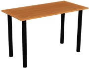 Stół stolik 120x60 olcha nogi czarne