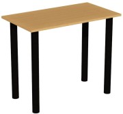 Stół stolik 90x50 buk nogi czarne