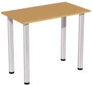 Stół stolik 90x50 Buk nogi chrom